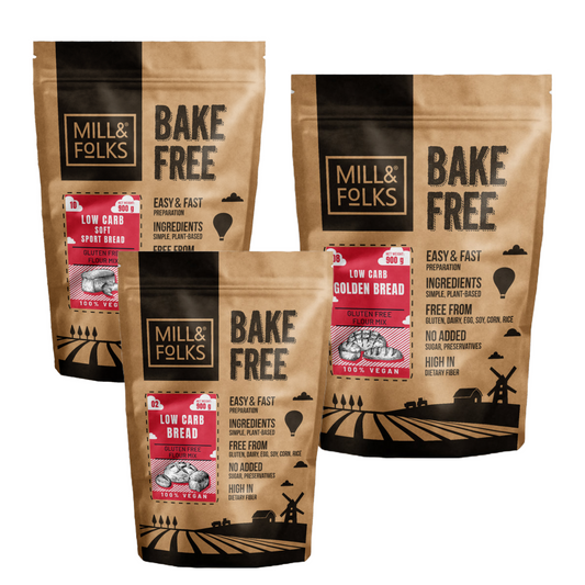 Low Carb Bread Flour Mixtures Variety Packs
