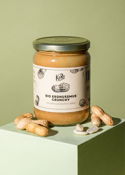 Organic Crunchy Peanut Butter 500 g
