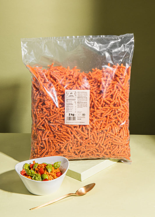 Organic Red Lentil Fusilli