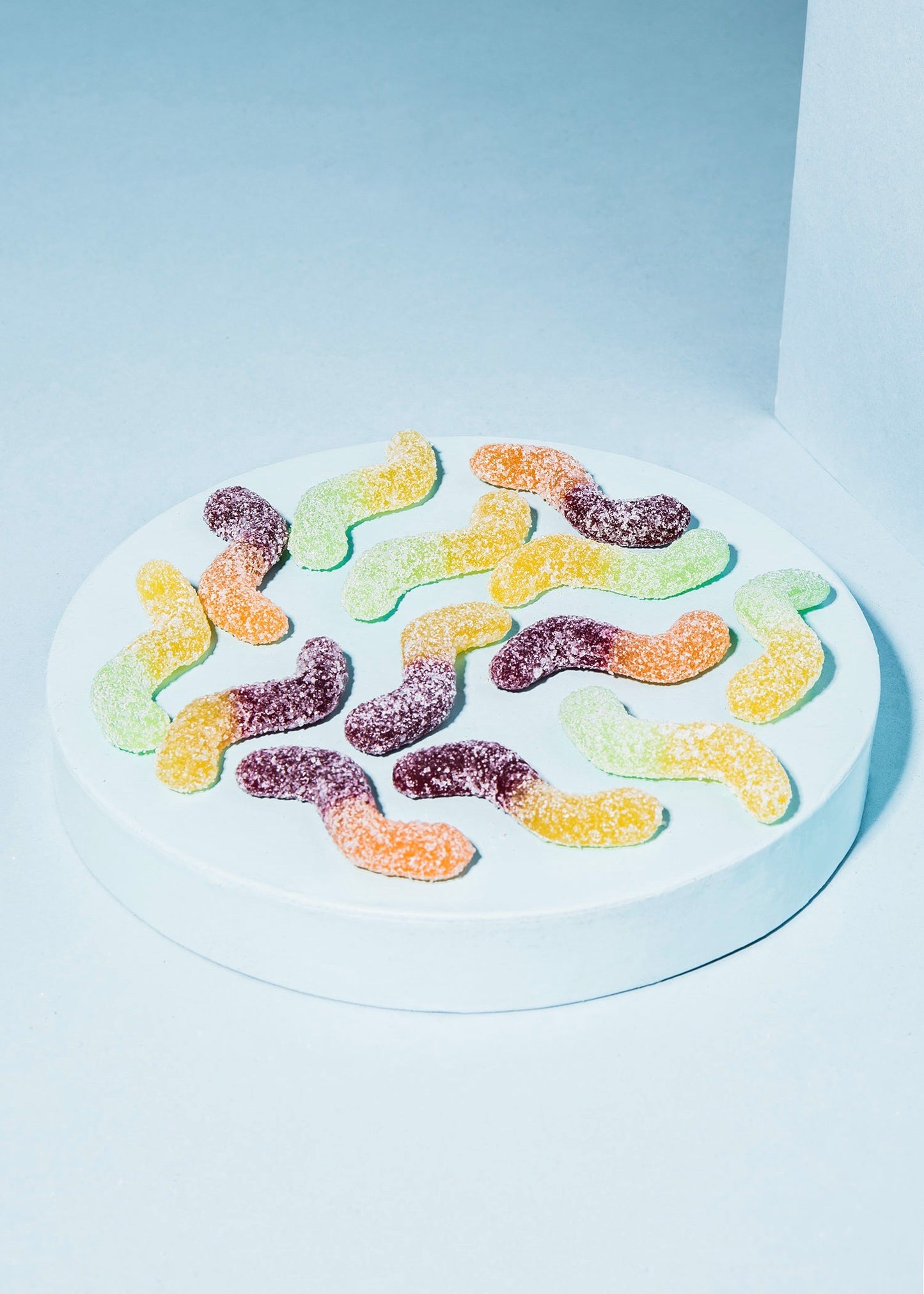 Organic Sour Worms without gelatine /100g